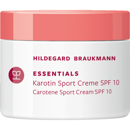 Hildegard Braukmann ESSENTIALS Karotin Sport Creme SPF 10