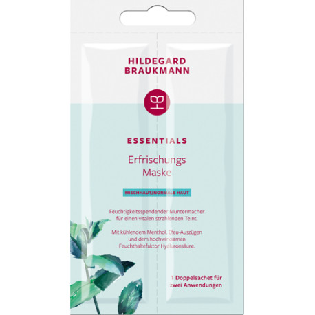 Hildegard Braukmann ESSENTIALS Erfrischungs Maske