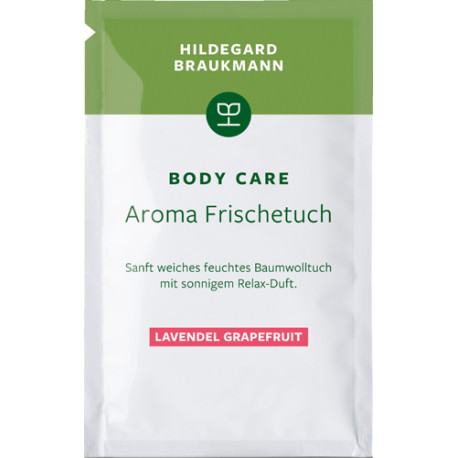 Hildegard Braukmann BODY CARE  Aroma Frischetücher Lavendel Grapefruit