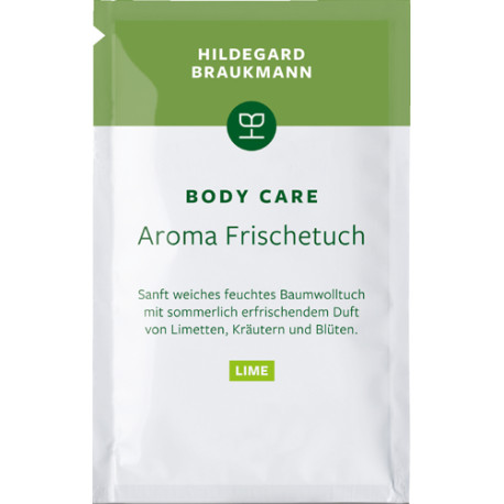 Hildegard Braukmann BODY CARE  Aroma Frischetücher Lime