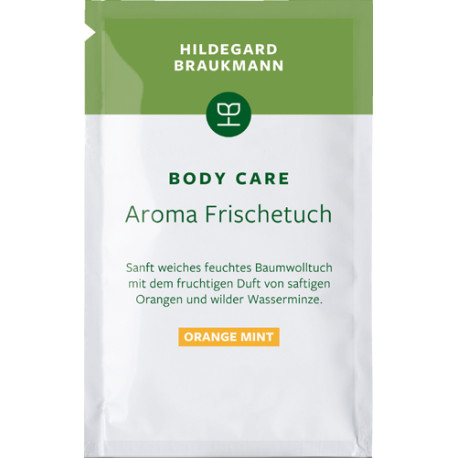 Hildegard Braukmann BODY CARE  Aroma Frischetücher Orange Mint
