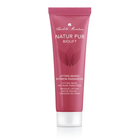 CHARLOTTE MEENTZEN Natur Pur BIOLIFT Lifting-Maske Rotwein-Parakresse